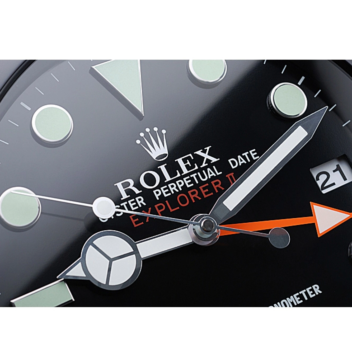 Good copy rolex watches Black II Clock Rolex 622477 Wall Explorer 0819
